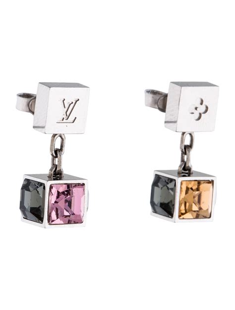 louis vuitton gamble earrings|Louis Vuitton diamond earrings.